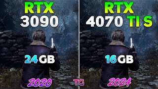 RTX 3090 vs RTX 4070 Ti SUPER  Test in 10 Games [upl. by Romano]