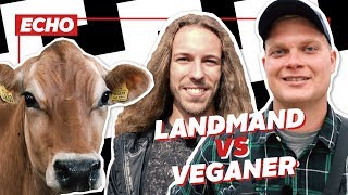 En landmand og en veganer snakker bæredygtighed [upl. by Irtemed]