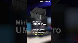 The Best Mini PC 2024🔥 🎮🚀 Minisforum UM890 Pro Mini PC minipc minisforumpc [upl. by Stuckey]