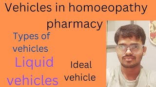 Vehicles  Liquid vehicles  Homoeopathic pharmacy  Alcohol  part2 [upl. by Jerrold]