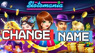 How to Change Name in Slotomania 2024 [upl. by Eddi111]