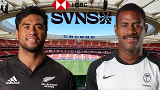 NEW ZEALAND 7s vs FIJI 7s Madrid Sevens 2024 Live Commentary [upl. by Janean]