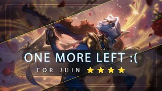 So close Jhin ⭐⭐⭐⭐ One more Jhin left   Set 10 [upl. by Nnaassilem]