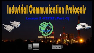 RS232 serial communication tutorial  industrial communication protocol for Industrial automation [upl. by Aid]