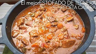 El mejor estofado de carne de ternera en salsa [upl. by Sillert]