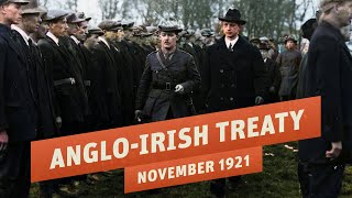 Treaty That Caused Irish Civil War  The AngloIrish Treaty 1921 Documentary [upl. by Sidoma]