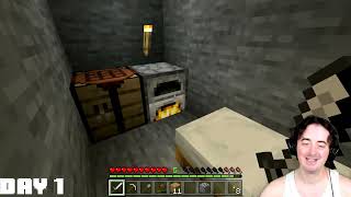 100 Days  LIVE Minecraft  Part 1 [upl. by Materi]