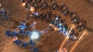 StarCraft II Heart of the Swarm  Multiplayer Unit Update [upl. by Enad458]