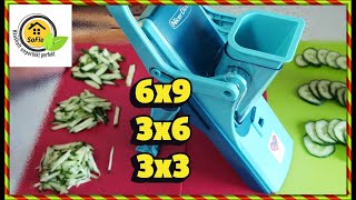 Gurke 6 x Nicer Dicer Mando SoFie Haushalt Unperfekt Perfekt [upl. by Erleena422]