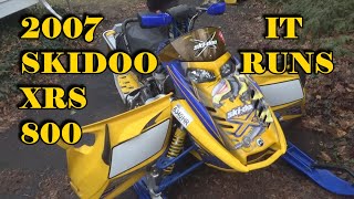 2007 SKI DOO XRS 800 Part 2 [upl. by Ummersen]