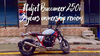 Italjet Buccaneer 250i Review Video  3 years ownership review video [upl. by Ephrem560]