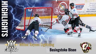 Lightning vs Basingstoke Friday 30th December 2022 [upl. by Faxen]