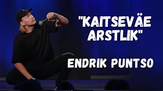 Kaitseväe arstlik  Endrik Puntso Eesti stand up [upl. by Wolfson889]