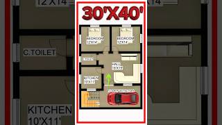 quot30x40 East Facing Vastu Floor Plan  Perfect Home Design for Prosperityquot [upl. by Naenej]