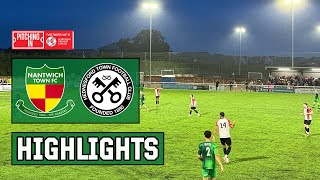 HIGHLIGHTS  Nantwich Town 02 Hednesford Town  PitchingIn NPL West  13824 [upl. by Dnomsed]