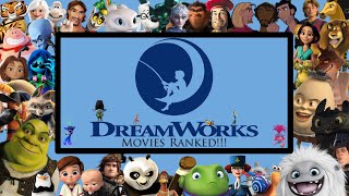 All Dreamworks Animation’s Theatrical Feature Films Ranked [upl. by Rugen]