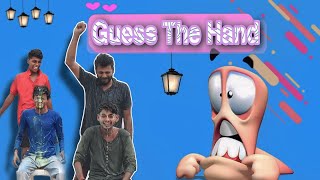 Guess The Hand  Water Balloon Game  AMolu Game [upl. by Leacim318]