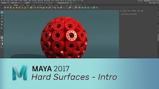 Maya 2017  Hard Surface Intro [upl. by Ojyram739]