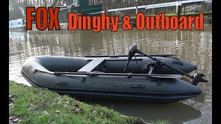 FOX Inflatable Boat and 65lb Electric Motor [upl. by O'Donoghue]