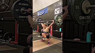 Girls Weight Lifting Attitude 🔥😱 shorts fitness attitude weightlifting viral popular trending [upl. by Pallua]