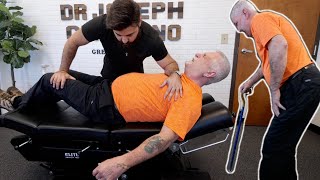 SEVERE SPINAL ARTHRITIS DISH Extreme Chiropractic CRACKING Adjustment PART 2 [upl. by Nadaba]