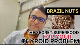 थाइरोइड और पेट की चर्बी कम करे ब्राजील नट  BRAZIL NUT खाने का सही तरीका  THYROID FAT LOSS [upl. by Cyprio]