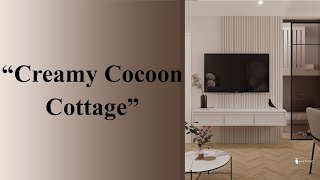 Creamy Cocoon Cottage  Arredim  Arkitekt  Interier  Interior Design [upl. by Soinski]