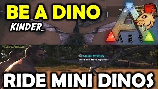 BE A DINO Kinda RIDE BABY DINOS  Ark Survival Evolved Admin Commands  Now Free with PS Plus [upl. by Australia]