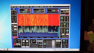 SDR G11GNU based PowerSDR20 FlexRadioGenesisRadio on Windows 7 64bit [upl. by Annayk324]