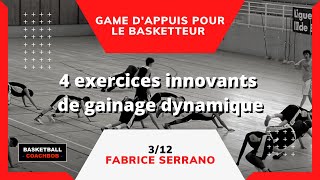 ► 4 exercices innovants de gainage dynamique par Fabrice Serrano [upl. by Nagn45]