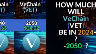 VeChain VET Price Prediction for 2024 2024 2025 and 2030 2040 2050 [upl. by Silenay]