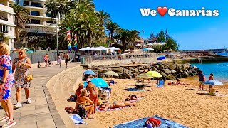 Costa Alegre  Arguineguin Beach Walking Tour  Gran Canaria Spain  4K  We❤️Canarias [upl. by Bolten]