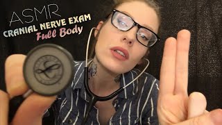 ASMR 🌀 Full Body 🌀 CRANIAL NERVE EXAMINATION [upl. by Ker]