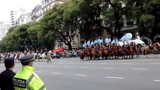 Bicentenario desfile de Granaderos y Marcha de San Lorenzo [upl. by Letch]