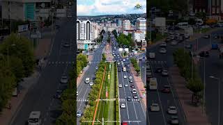 K❤YSERİ Talas 🇹🇷kayseri talas tramvay car music green tree weather music trend [upl. by Kora]