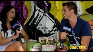 Matt Lanter Talks Star Crossed Aimee Teegarden and Being Married [upl. by Codding]