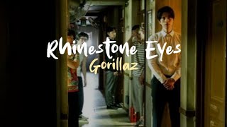 Gorillaz  Rhinestone Eyes Lyrics Terjemahan Indonesia [upl. by Evelc276]