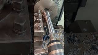 Processing metal surfaces and creating screw spikes process cnc tools [upl. by Ynottirb]