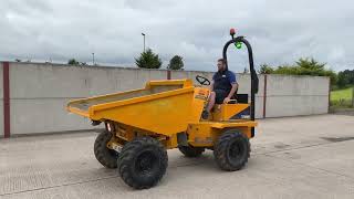 Thwaites 3 ton dumper LJ17 HWB [upl. by Hobard]