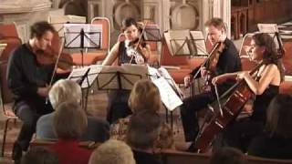 Bartok String Quartet No 4  Prestissimo con sordino  Carducci String Quartet [upl. by Otrebtuc]