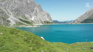 Lünersee  Vorarlberg von Oben [upl. by Germayne]