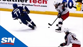 David Savard Dekes Victor Hedman Snipes Top Shelf For 1st Career Playoff Goal [upl. by Kassey815]