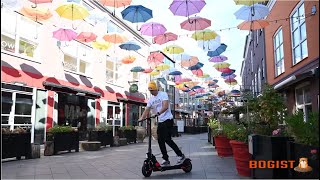 Bogist C1 Pro Electric Scooter Riding Reviews [upl. by Whitson560]