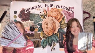 finished scrapbook journal flipthrough  JulyDecember 2023 [upl. by Eninotna]