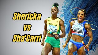 BATTLE of the ANCHORS  USA vs Jamaica in Womens 4x100 Finals l Highlights [upl. by Thesda117]