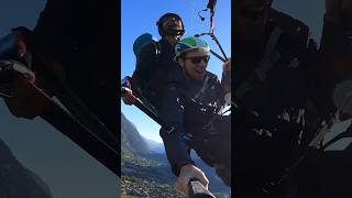 Paragliding in Chamonix chamonix paragliding travel shorts [upl. by Korie]