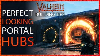 Valheim Portal Hub Build Tip How to Perfect Your Valheim Portal Room Valheim Building Idea Shorts [upl. by Balas]