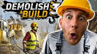 Ich gründe ein ABRISSFIRMA und bekomme meinen ersten AUFTRAG Demolish amp Build 3 Abriss Simulator 23 [upl. by Crowe999]