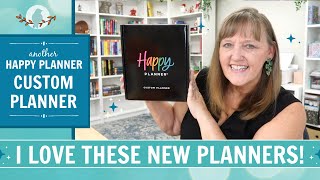 New Happy Planner Custom Planner Unboxing amp Setup  I Love These Custom Planners [upl. by Hploda]