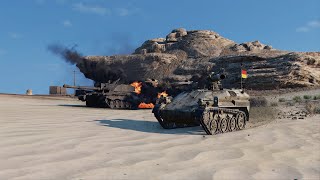 World of Tanks  Wiesel 1A1 TOW on El Alamein  Solo Gameplay [upl. by Yraek]